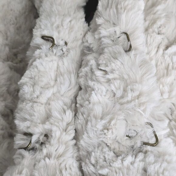 Anthropologie Tiny Editions Glacie Faux Fur Jacket Women's LP Petite - Picture 13 of 16